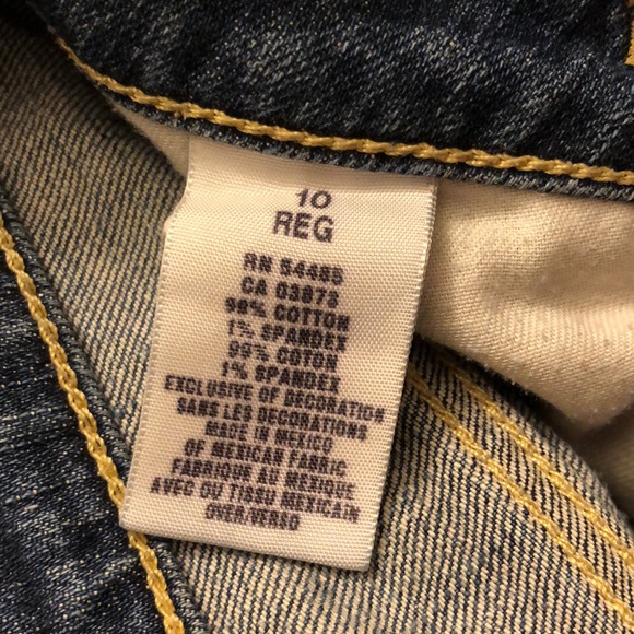 American Eagle Vintage “Favorite” Jeans sz 10 - Picture 4 of 5